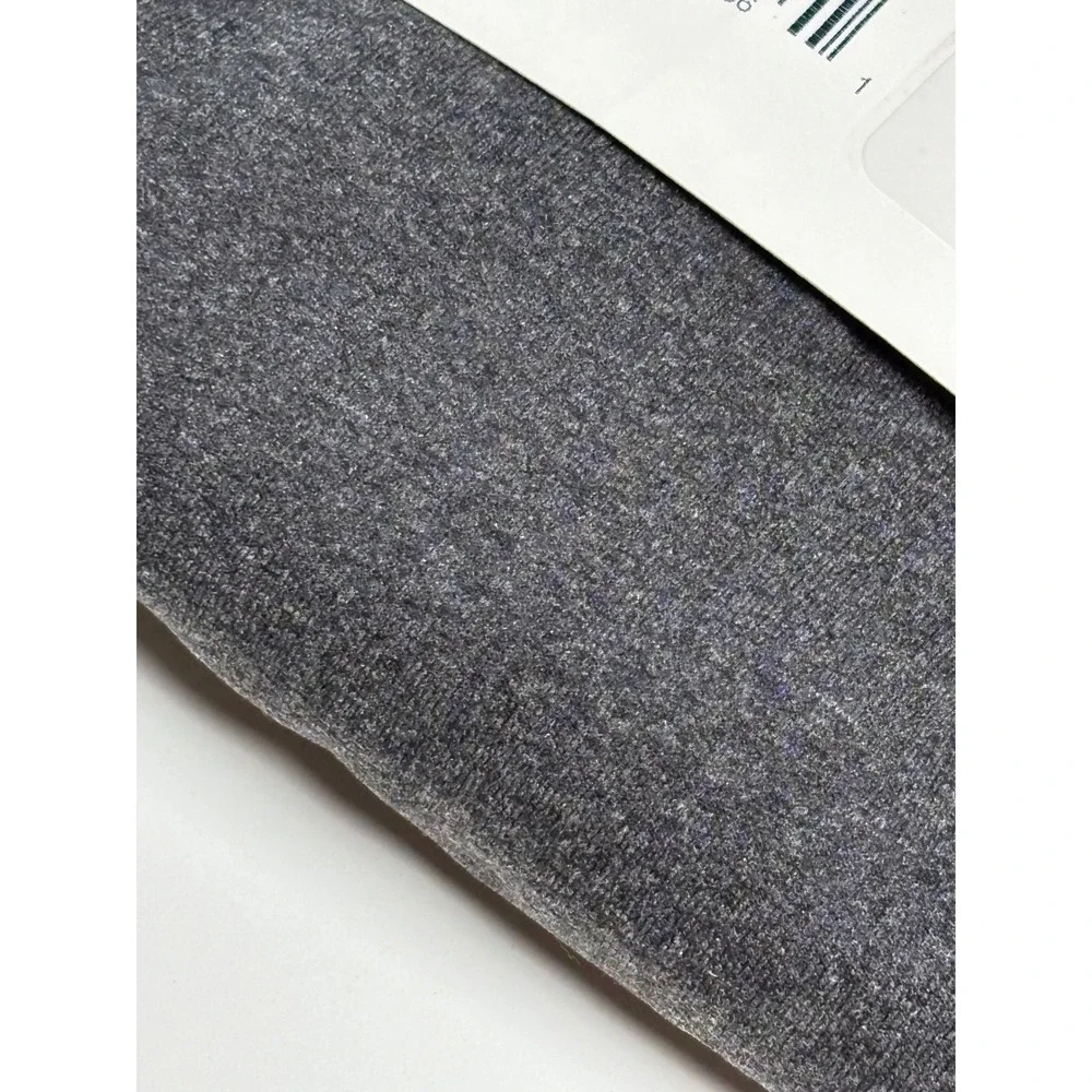HUE size 2 Control Top Tights Graphite Heather Total Opaque U20285 pantyhose